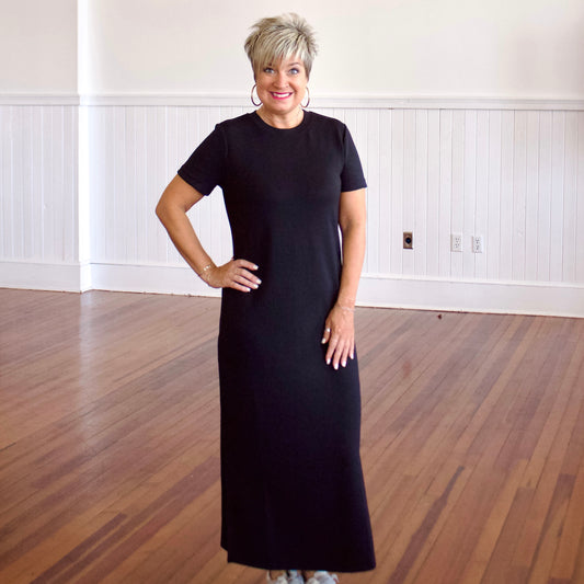 All Around Best Maxi Dress- Black