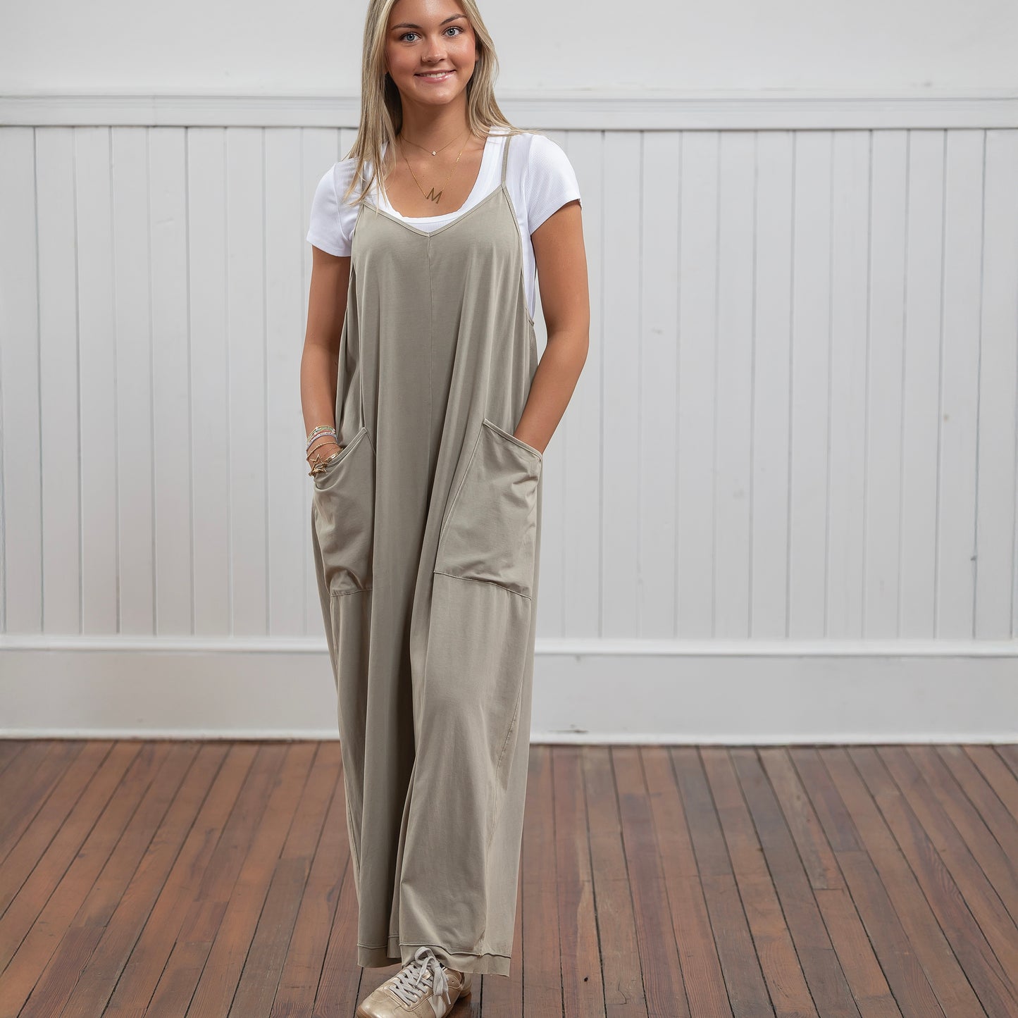 Dana's Favorite Jumpsuit - Lt. Mocha