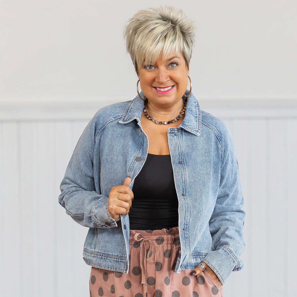 Working 9-5 Denim Jacket - Light