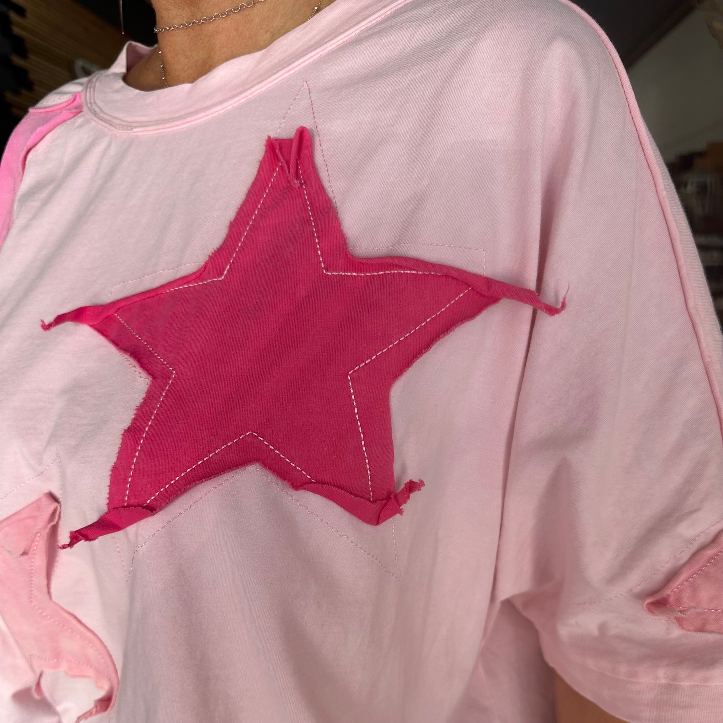 Rockstar Barbie Top- Pink