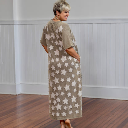 Rockstar Dress - Dark Taupe