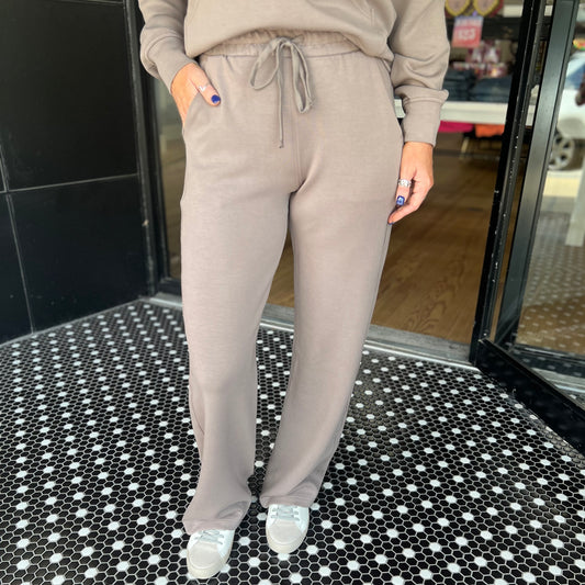 Scuba Straight Pant - Mocha