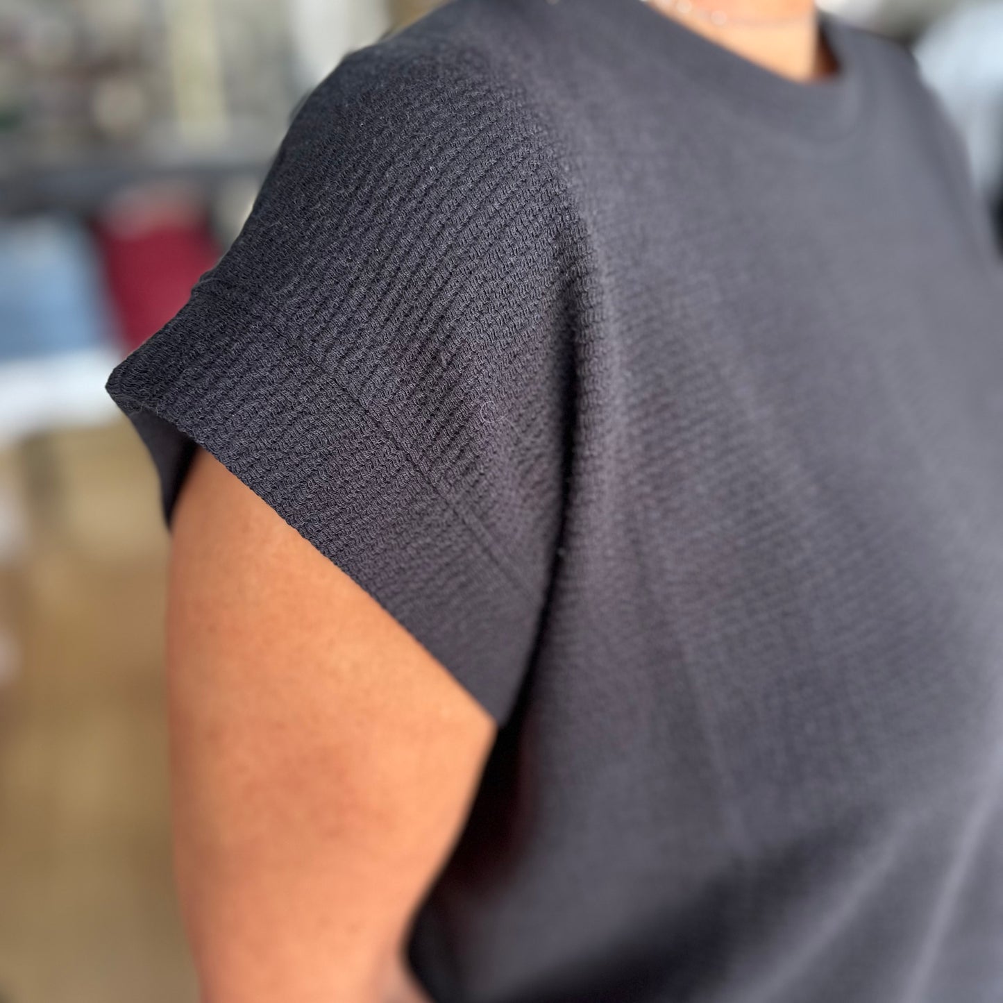 Simply Stated Top - Black