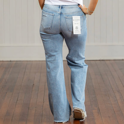 Risen TC MR Wide Leg Jean - Light