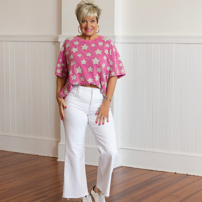 Looks Like Molly Top - Hot Pink