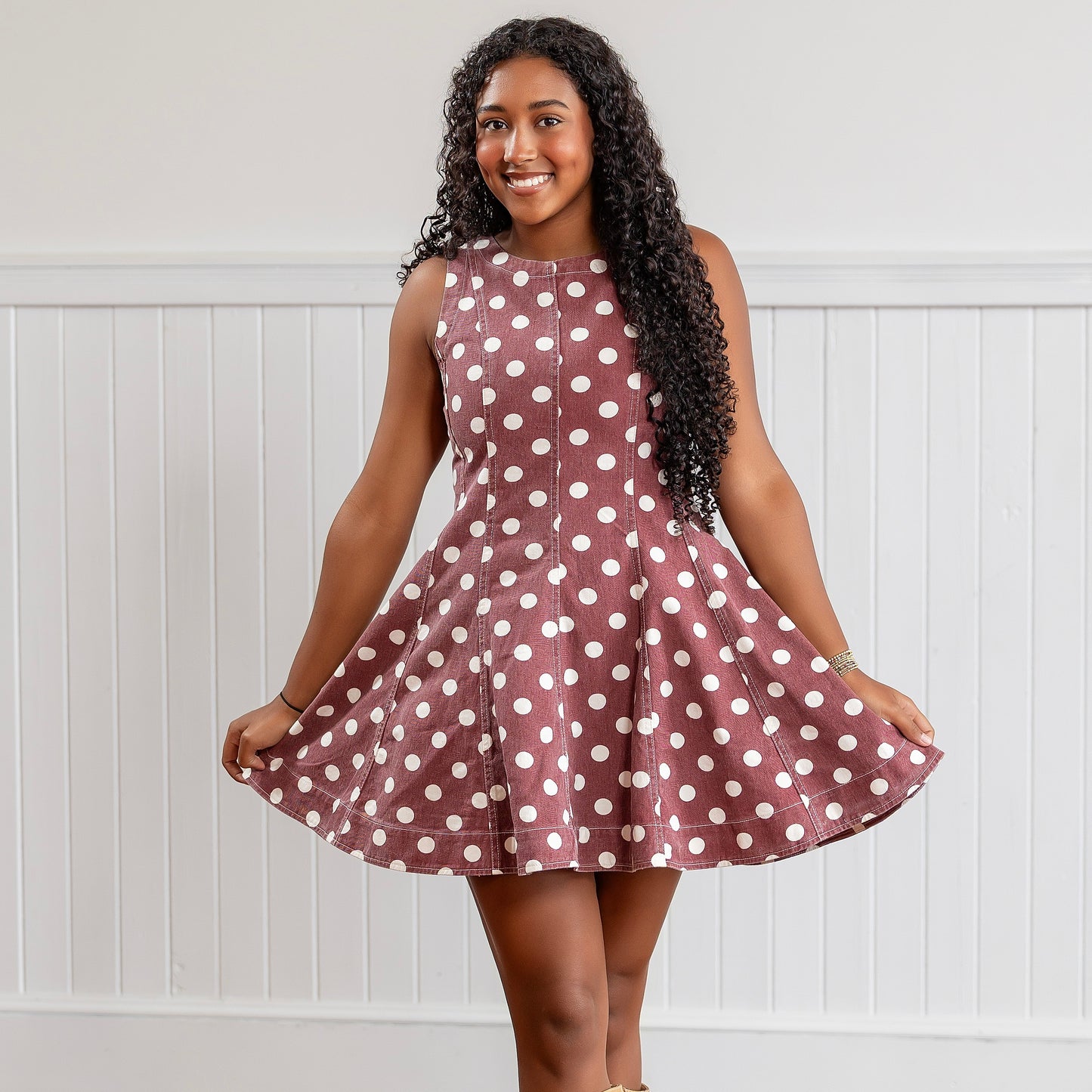 Minnie Dress - Red