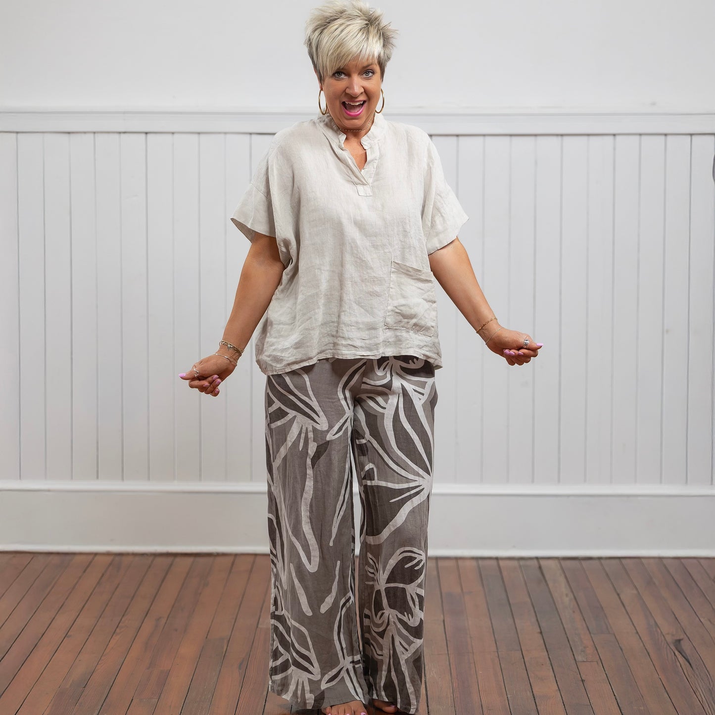 Luxe in Linen Top - Assorted