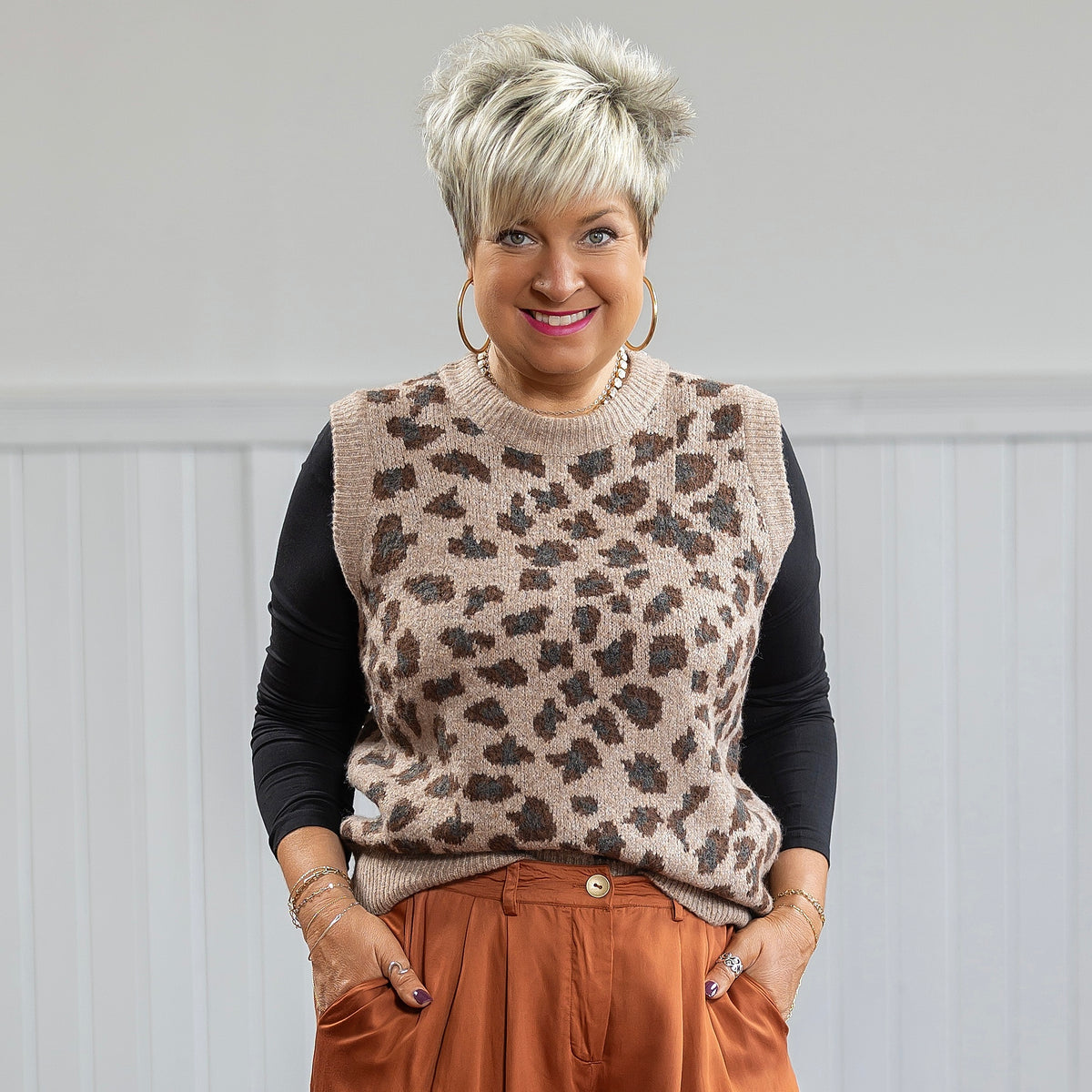 Vero Vest - Leopard