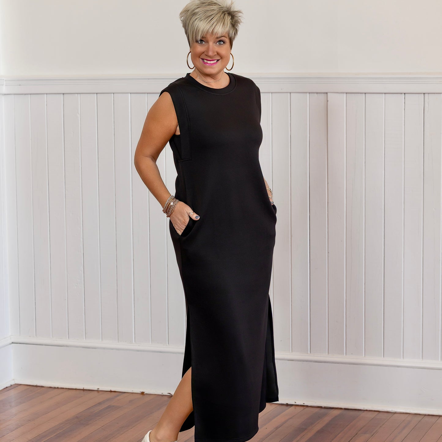 All Year Round Maxi Dress - Black