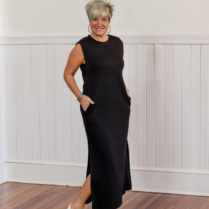 All Year Round Maxi Dress - Black