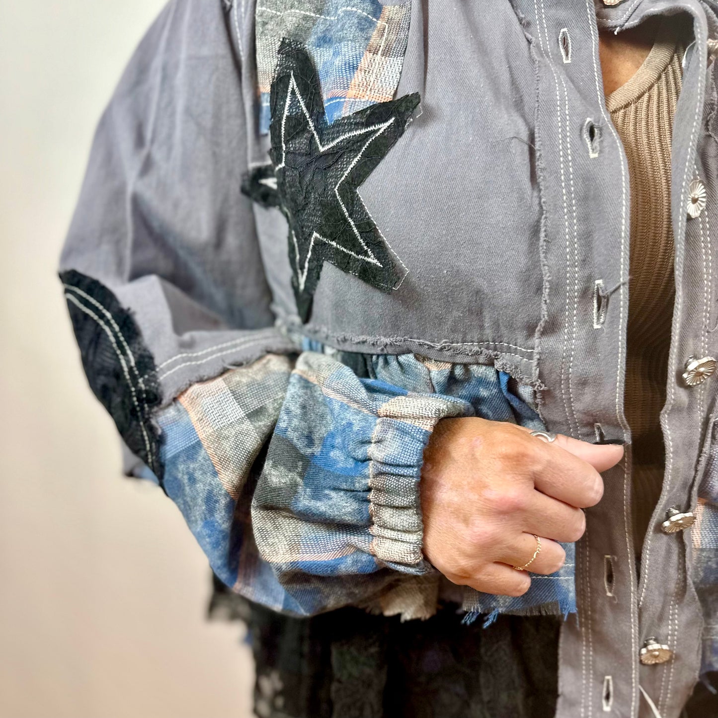 Just Want to be a Rockstar Jacket - Charcoal