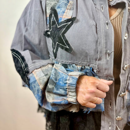 Just Want to be a Rockstar Jacket - Charcoal