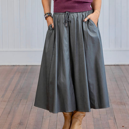 Latitude Skirt - Grey