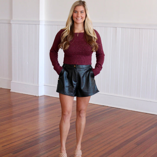 The Aria Shorts- Black