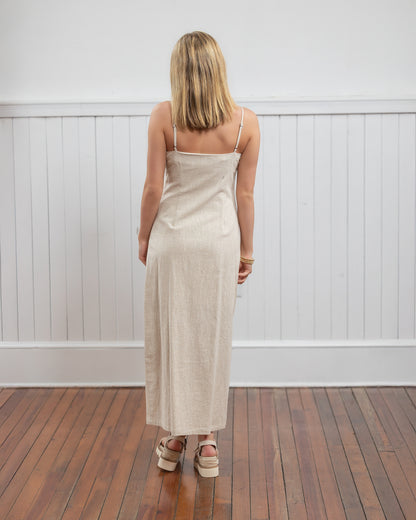 Sandcastle Dreams Dress - Oatmeal