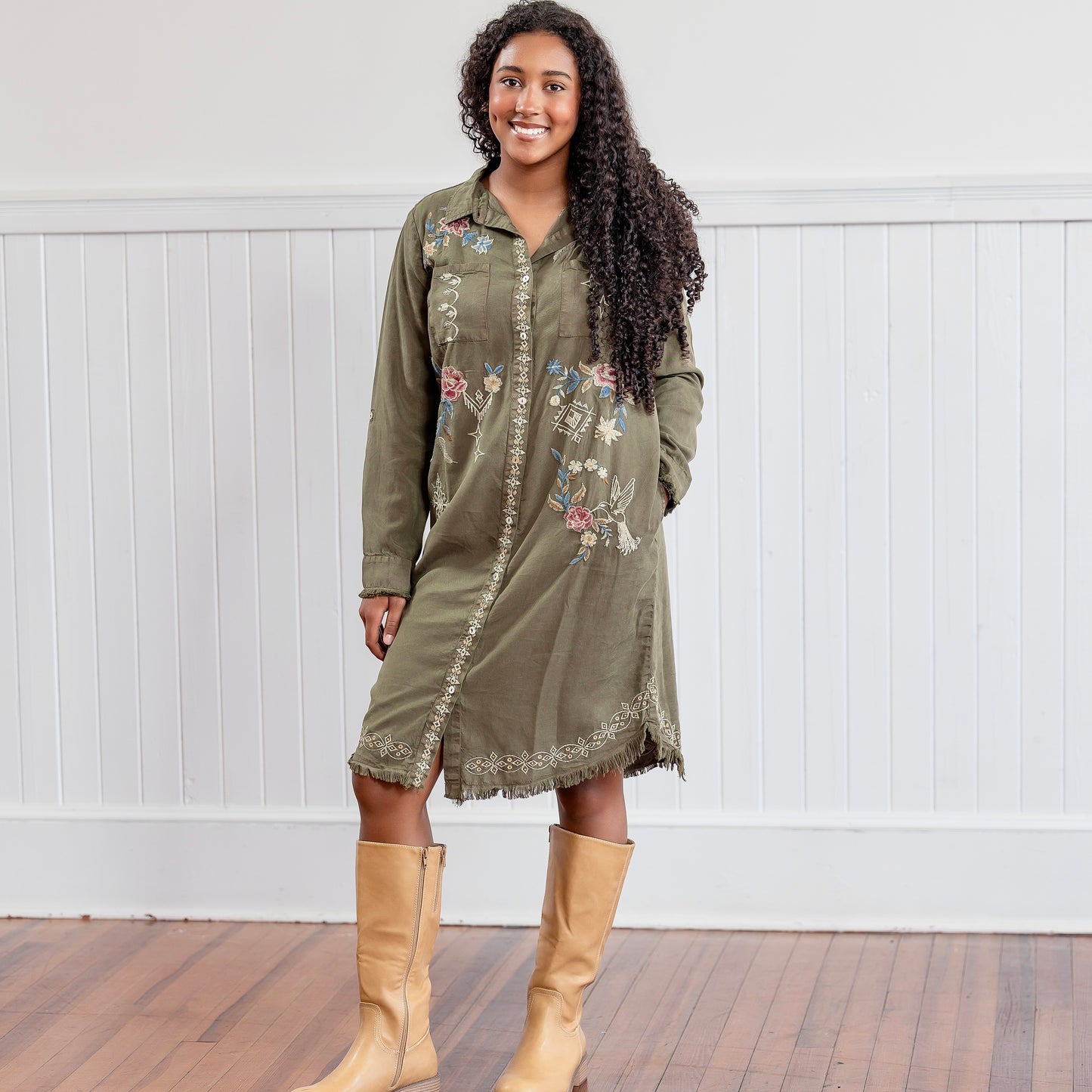 Wendy Dress - Green