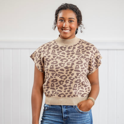 Maya Top - Leopard