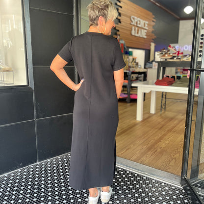 All Around Best Maxi Dress- Black