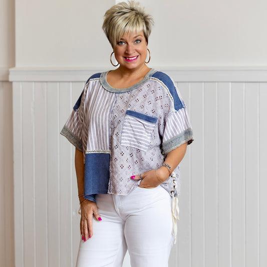 Boho Magic Top - Blue