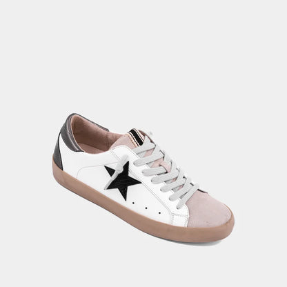 Paula Sneaker - Black Lizard