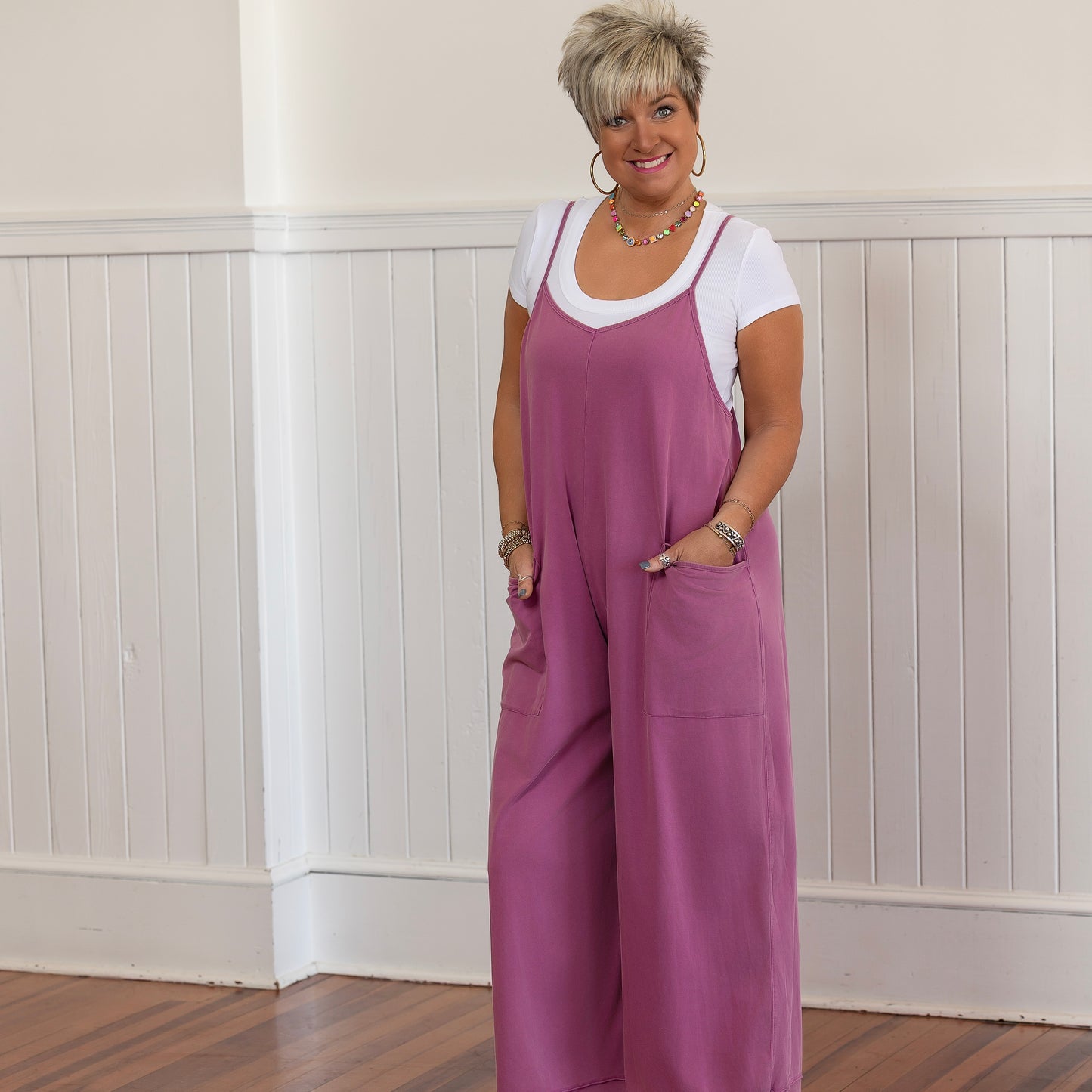 Dana's Favorite Jumpsuit - Orchid