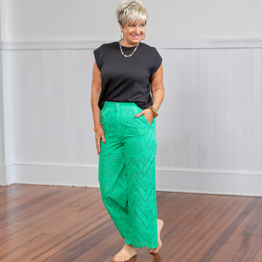 Viola Pant - Green