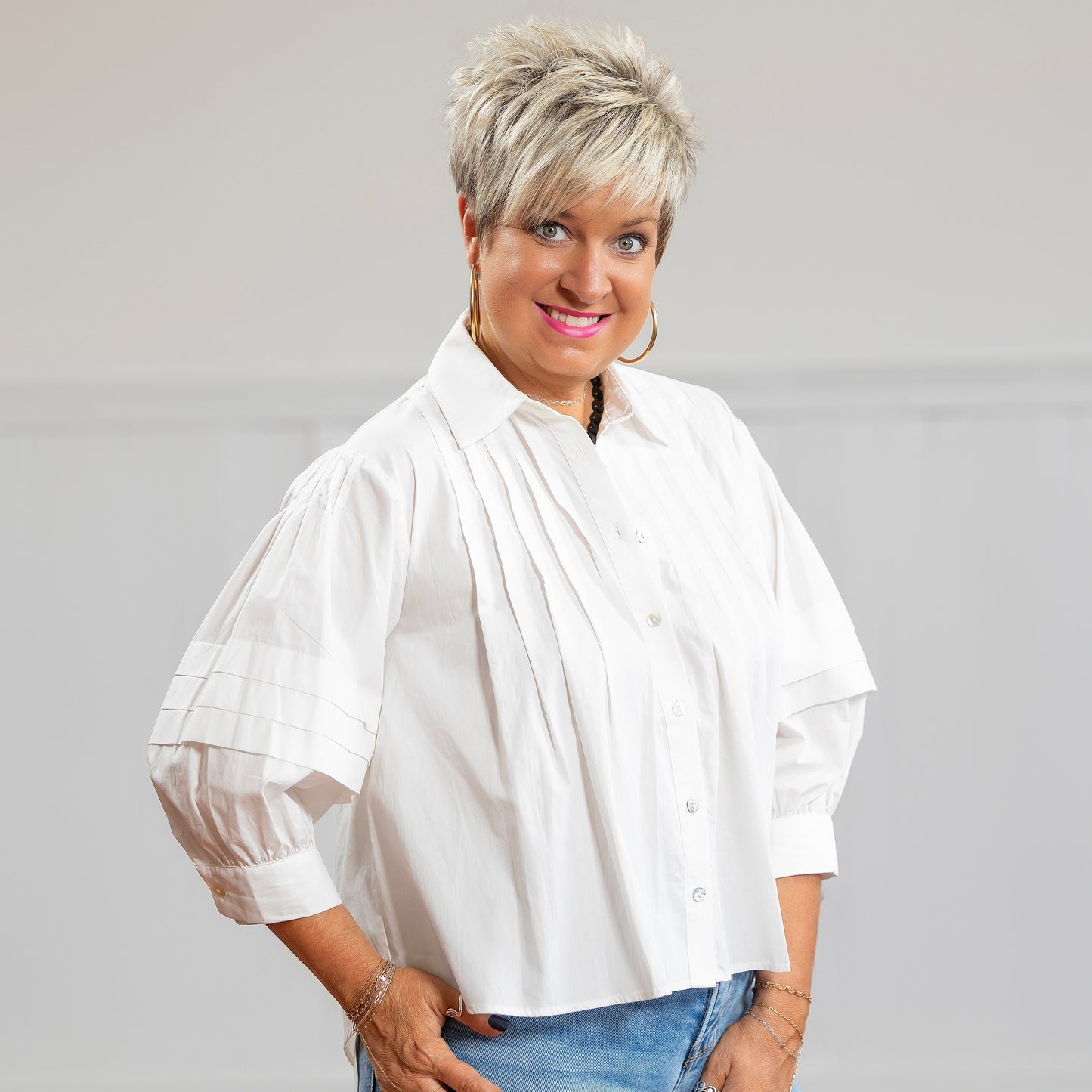 Alexandra Top - White