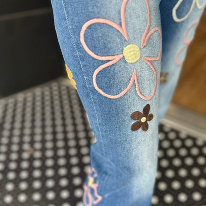 Blossom Blues Jeans