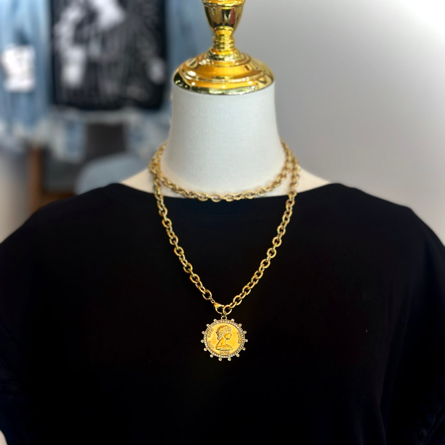 XL Coin Necklace