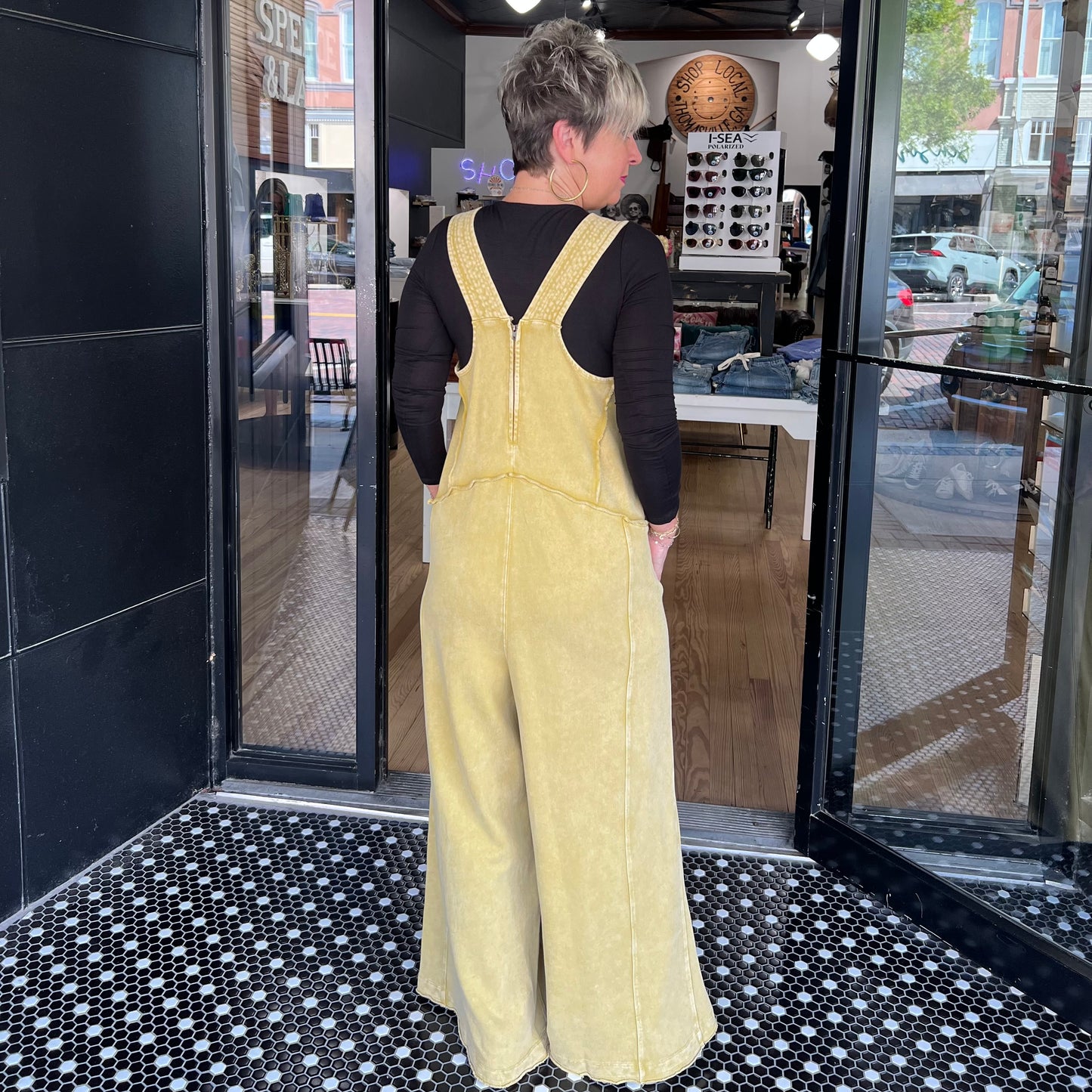The Jo Jo Jumpsuit - Mustard