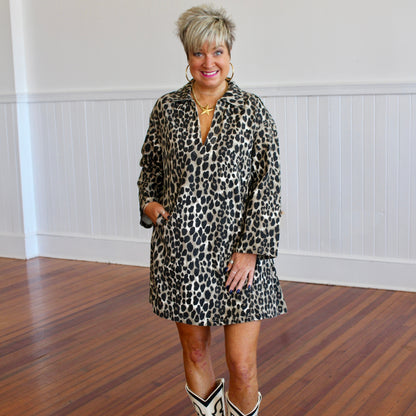 Chardon Dress- Leopard