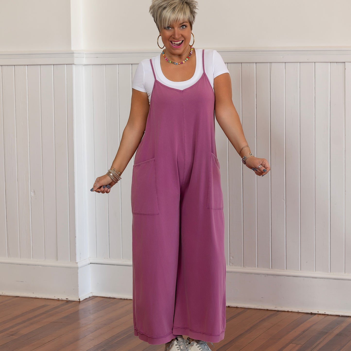 Dana's Favorite Jumpsuit - Orchid