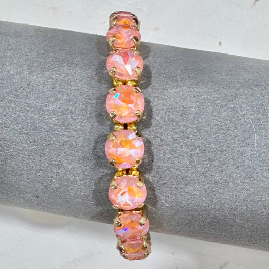 8mm Stretchy Bracelet - Apple Bloom