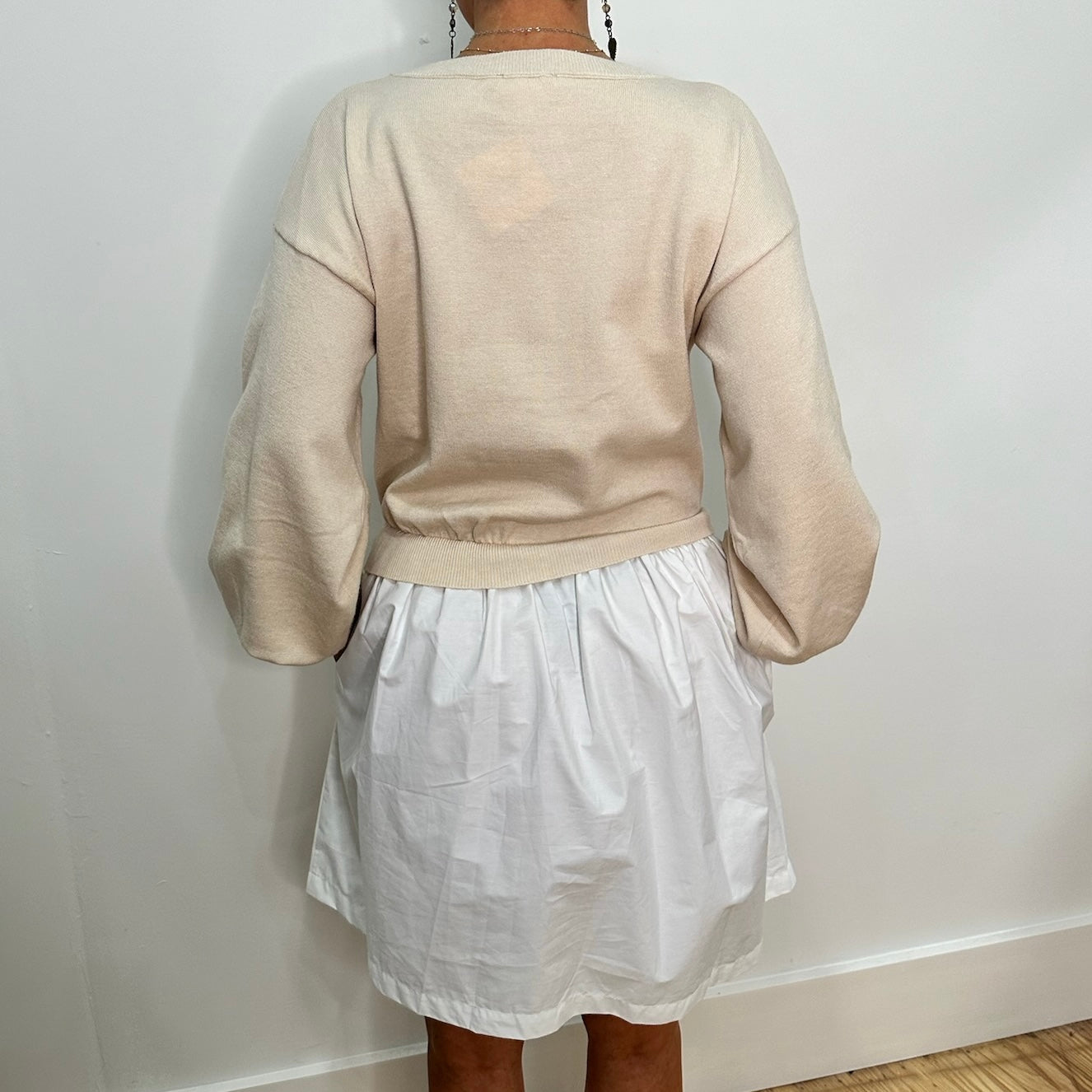 The Pamela Dress - Beige