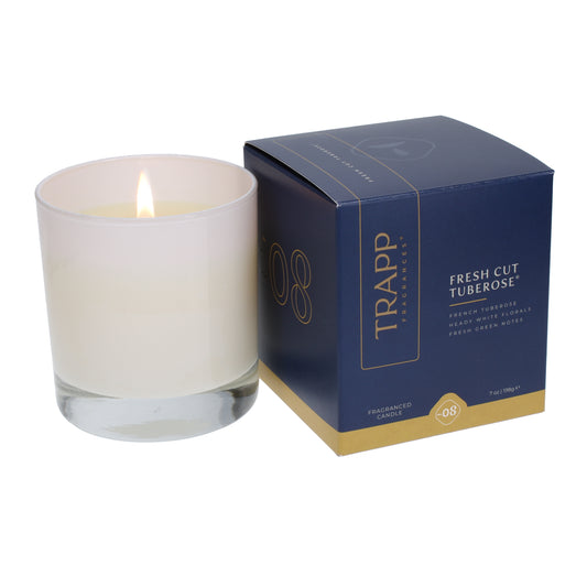 No. 08 Fresh Cut Tuberose - 7 oz Signature Candle