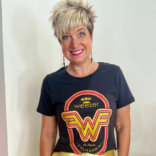 Weezer California Crop Top