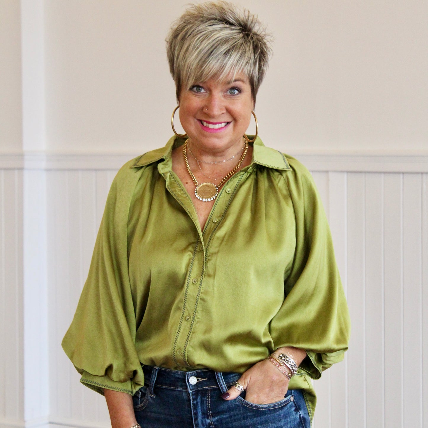 Cool, Calm, & Collected Top