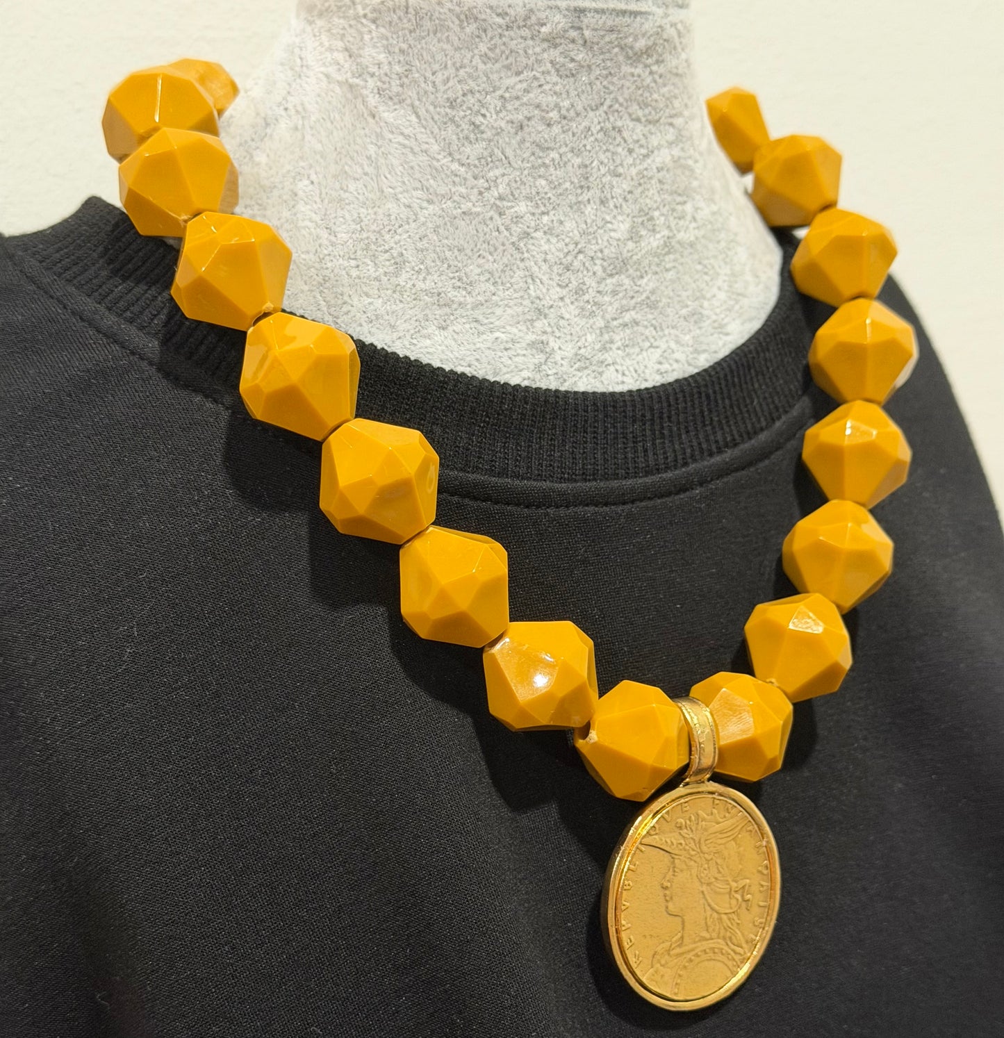Frenchman Necklace - Mustard