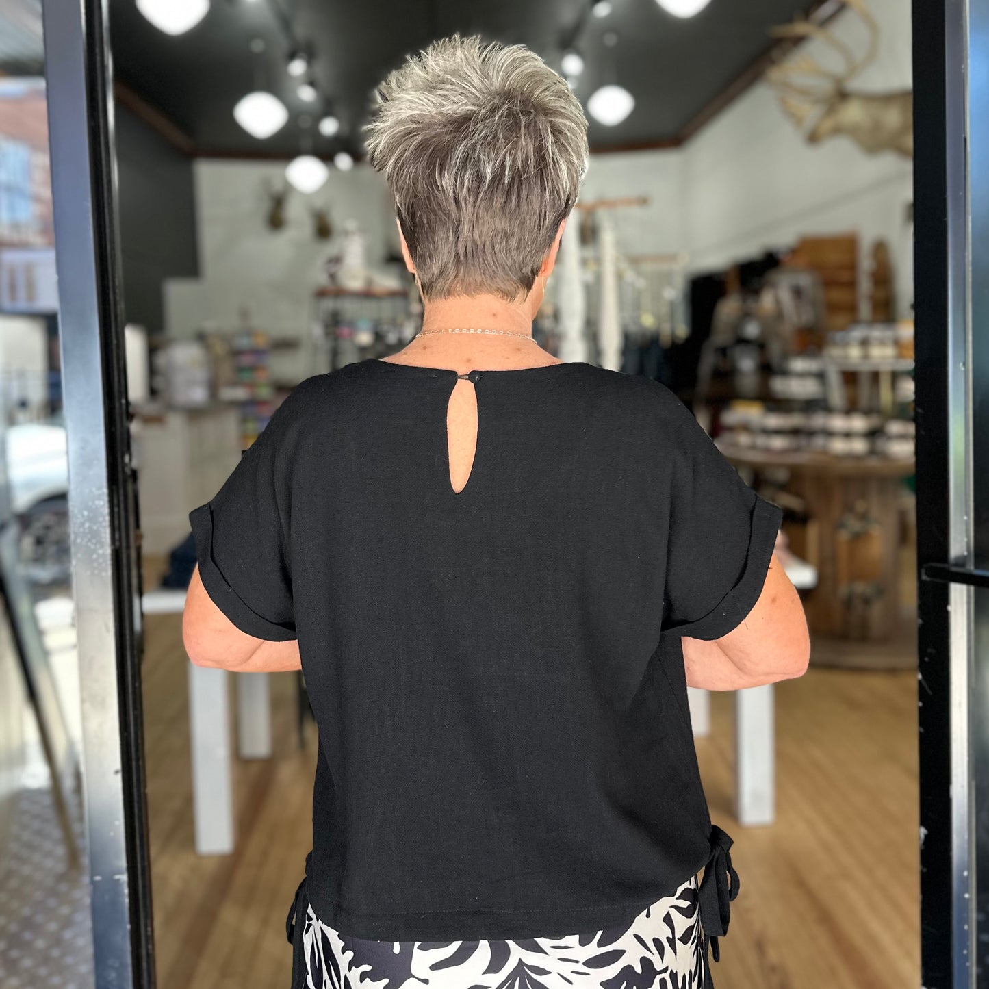 The Julianne Top - Black