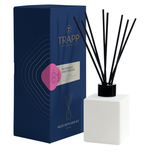 No. 81 Waterlily Driftwood- 4oz Reed Diffuser Kit