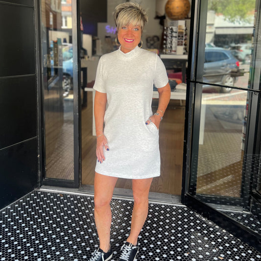 Classic Mini Dress - Heather