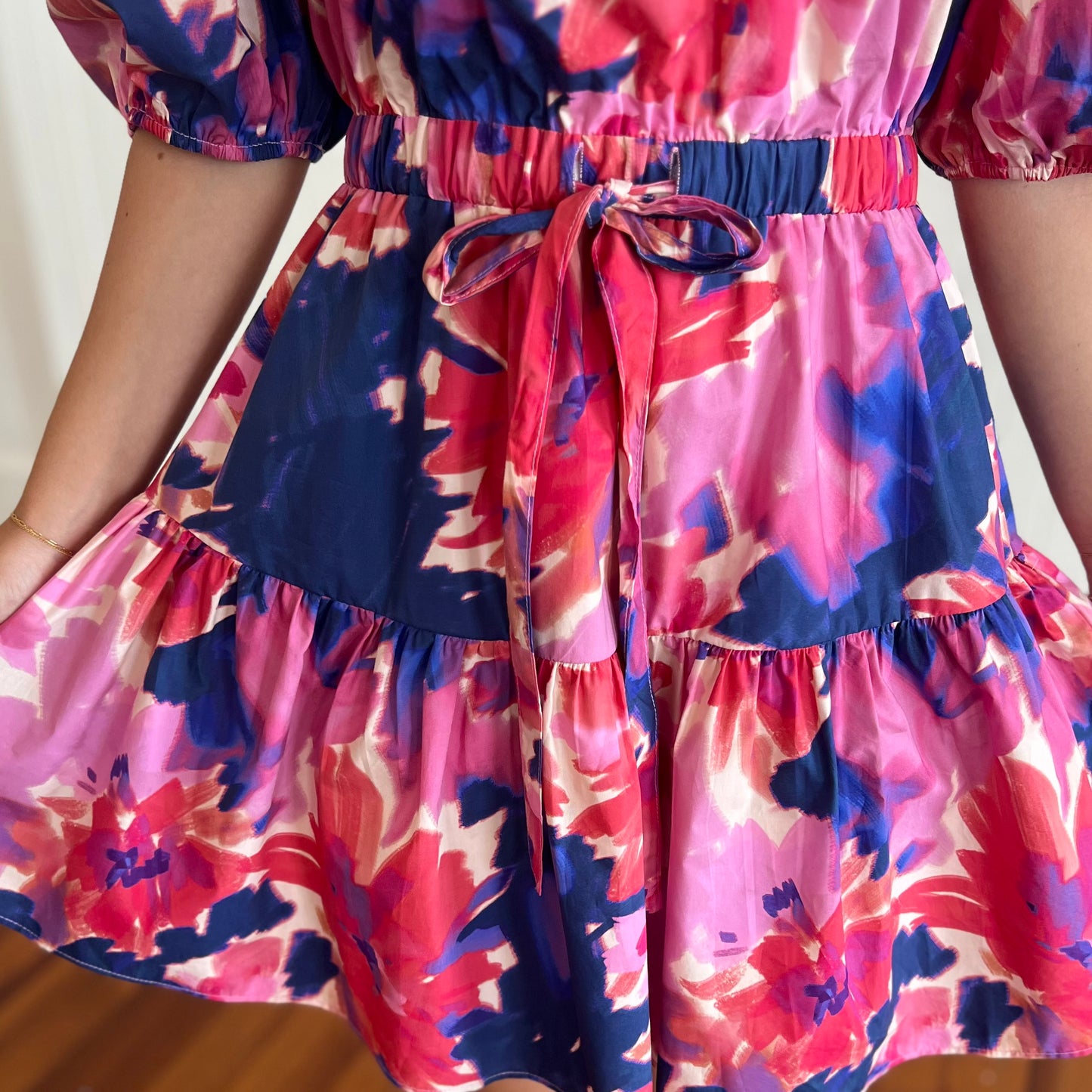 Raeanne Mini Dress - Pink Multi