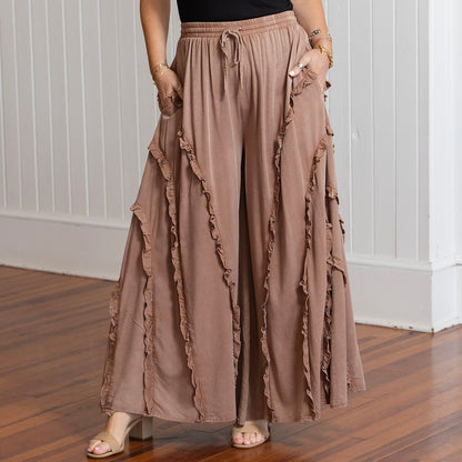Fashion Forward Pants - Brown