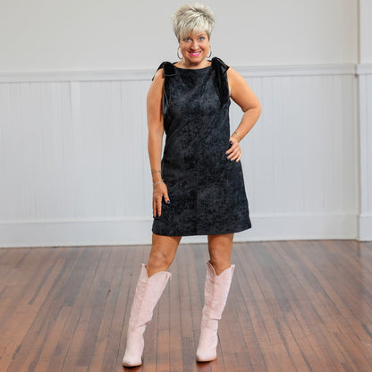 Liana Mini Dress - Black