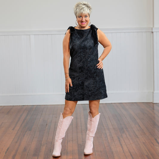 Liana Mini Dress - Black