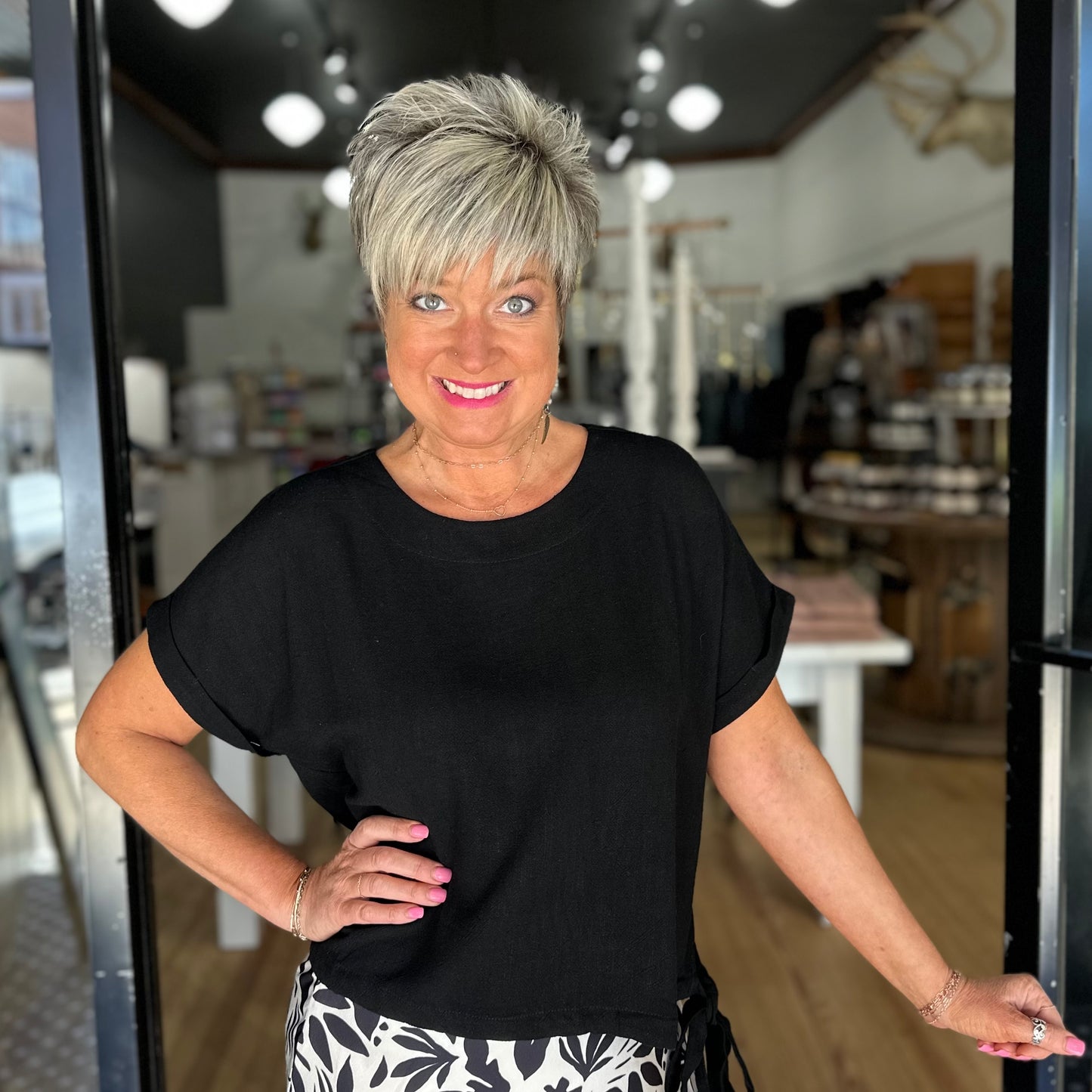 The Julianne Top - Black