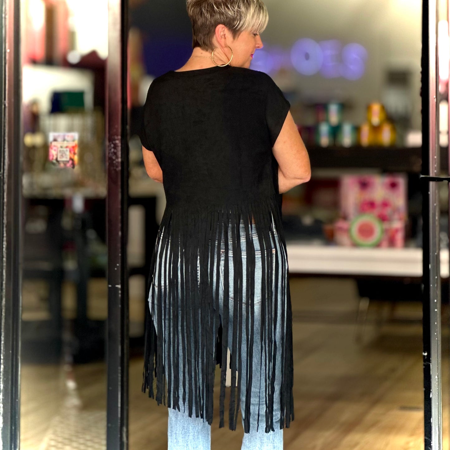On My High Horse Top - Black