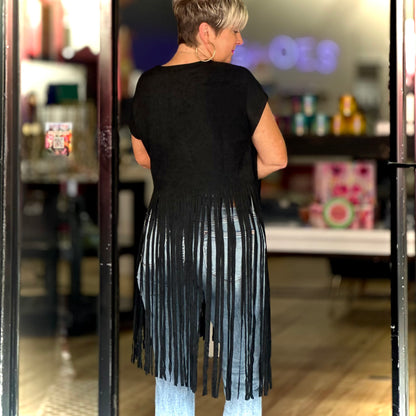 On My High Horse Top - Black