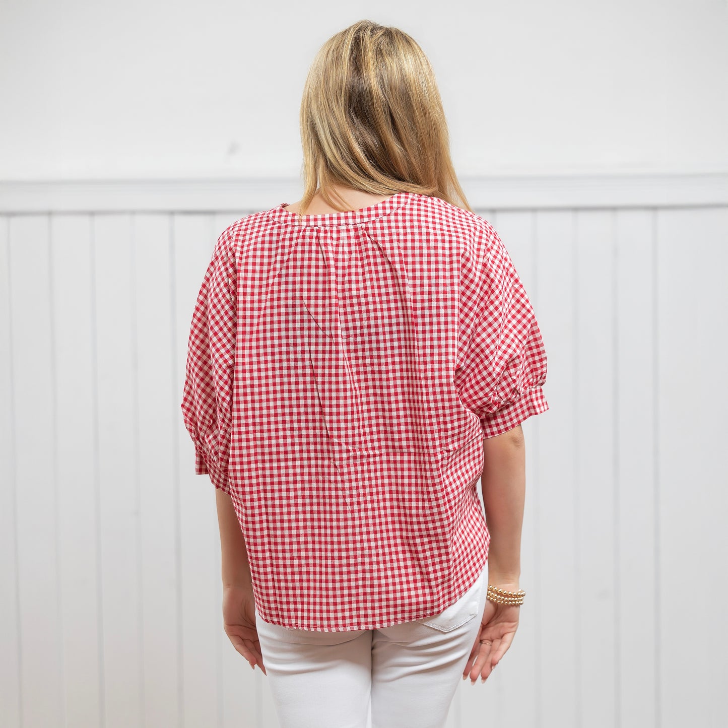 Pause & Picnic  Shirt - Red
