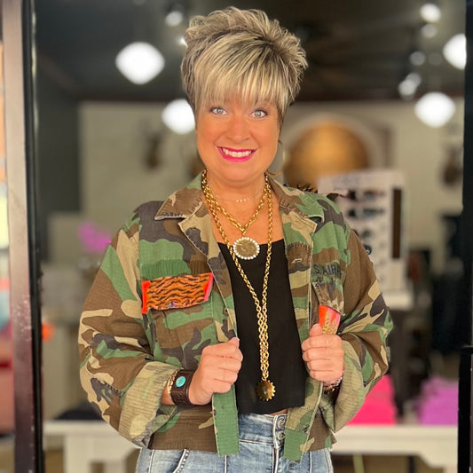 Vintage Camo Jacket
